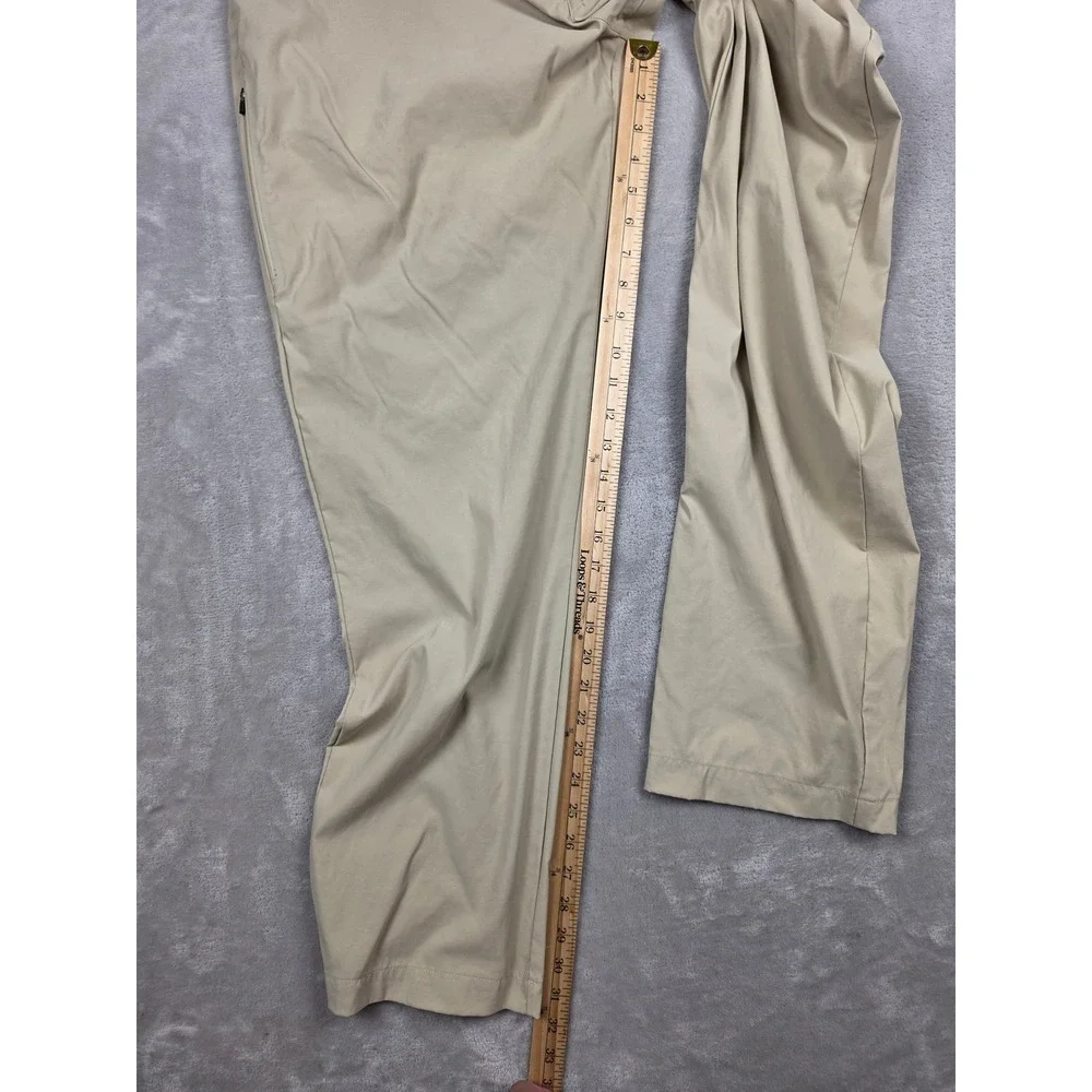 The North Face Rock Away Pants Mens 38x32 Tan Hiking Outdoor Stained F00CE6F